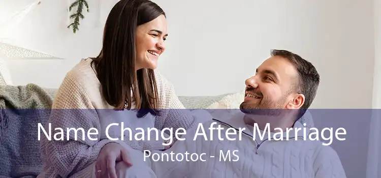 Name Change After Marriage Pontotoc - MS