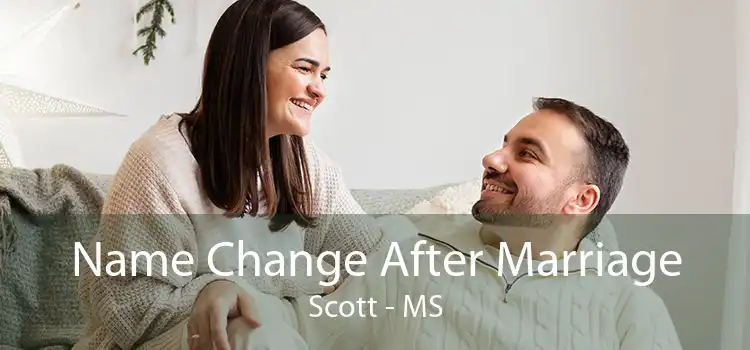 Name Change After Marriage Scott - MS