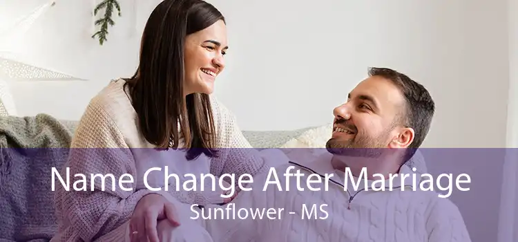 Name Change After Marriage Sunflower - MS