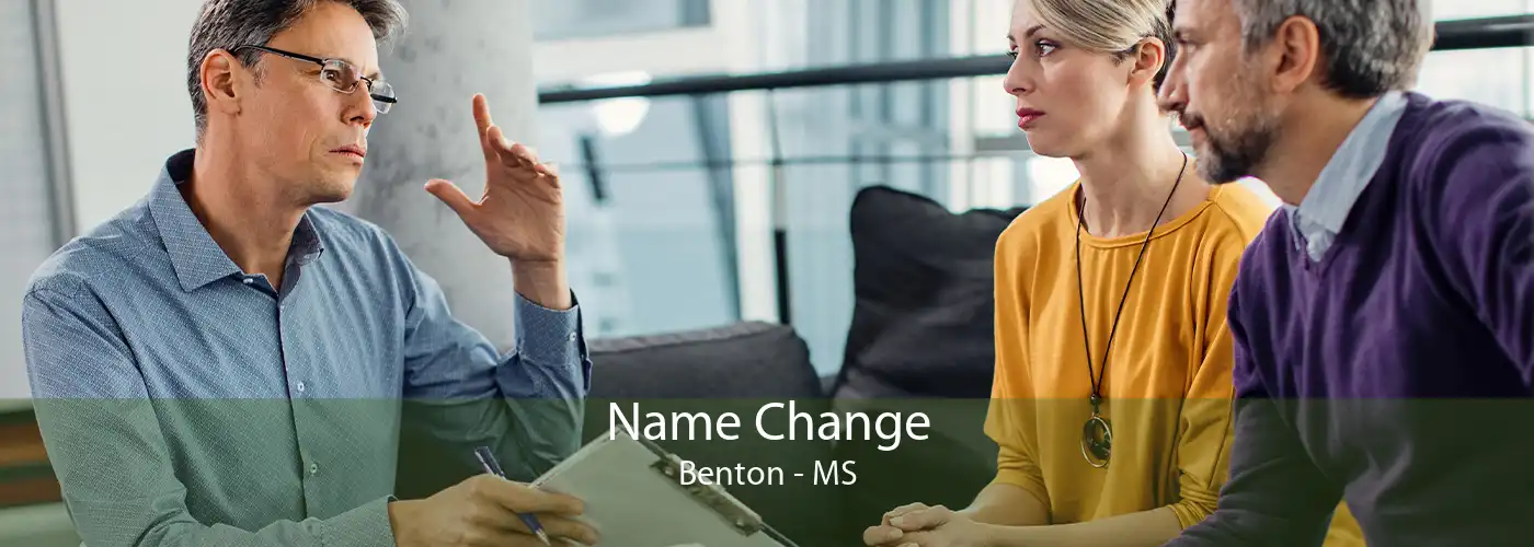 Name Change Benton - MS