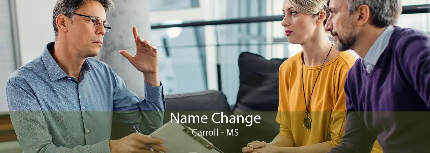 Name Change Carroll - MS