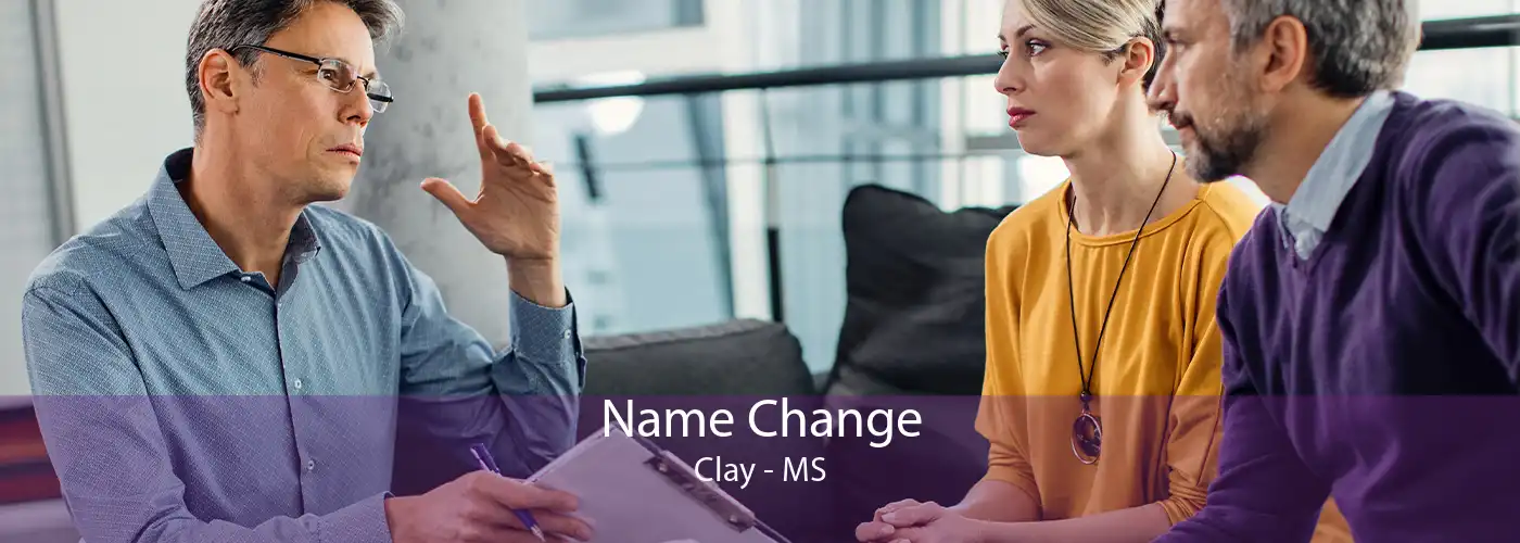 Name Change Clay - MS