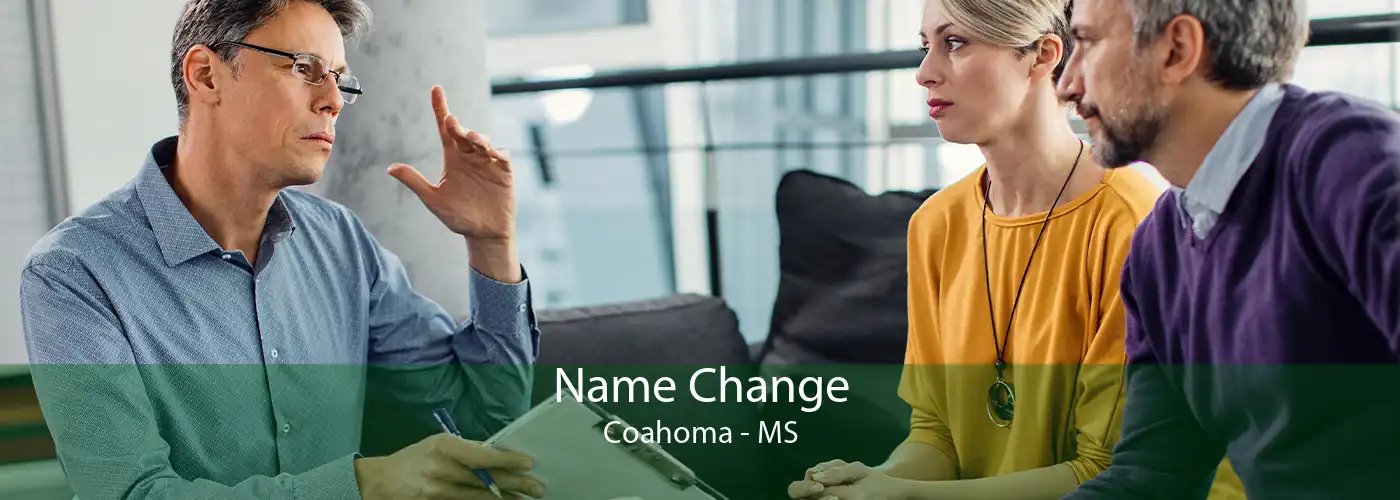 Name Change Coahoma - MS