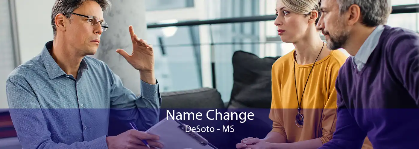 Name Change DeSoto - MS