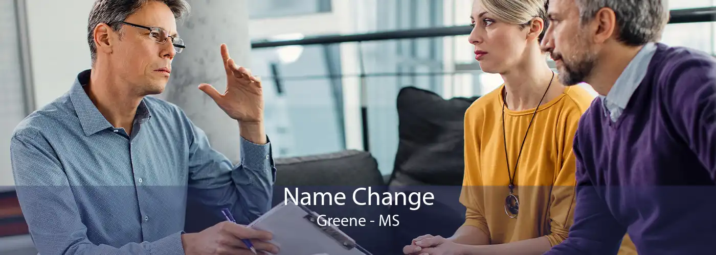 Name Change Greene - MS