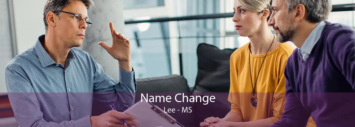 Name Change Lee - MS