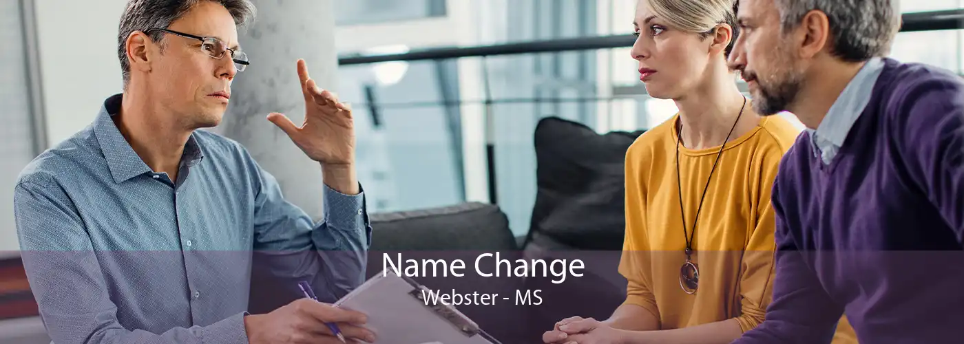 Name Change Webster - MS