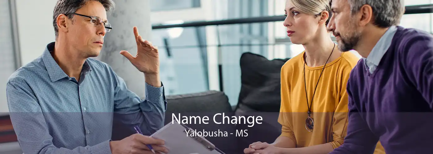 Name Change Yalobusha - MS